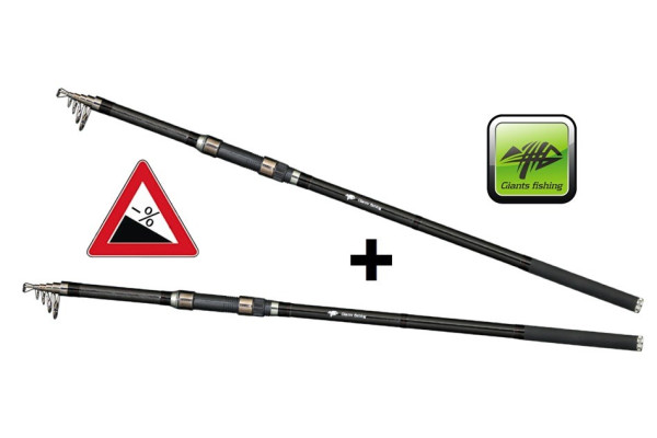 Giants fishing Prut Deluxe Tele Carp 13ft 3lb AKCE 1+1 ZDARMA!