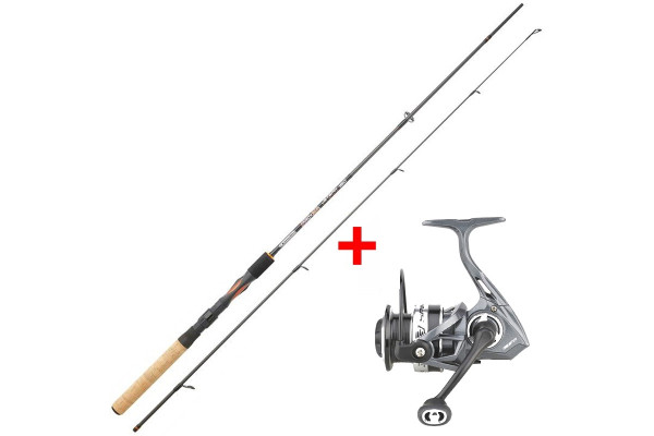 Garbolino prut Proxima JetSpin M 2,40m, 10-30g + naviják G-Spin 351FD