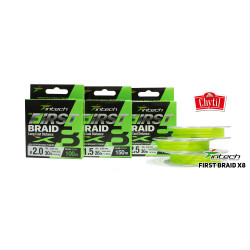 Braided Line Intech First Braid X8 Green 150m