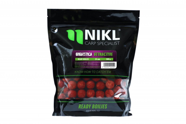 Nikl Ready boilie Gigantica ATTRACTIVE 20mm, 2,7kg