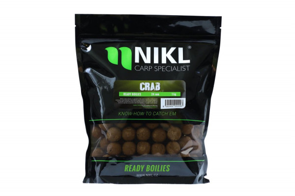 Nikl Ready boilie Crab 20mm, 1kg