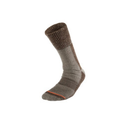 Merino ponožky Geoff Anderson Woolly sock hnědé