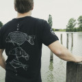 Giants fishing Tričko pánské černé Tři kapři