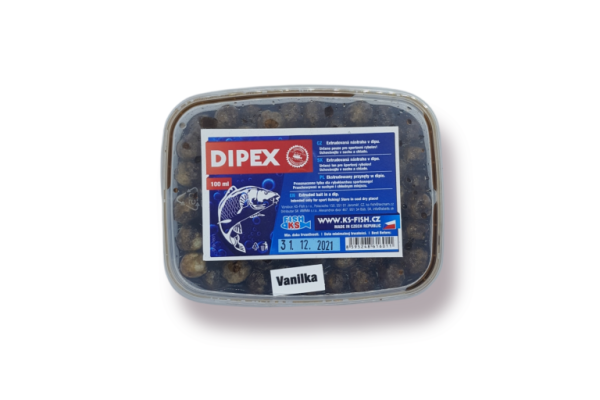 KS Fish Dipex 100 ml, vanilka
