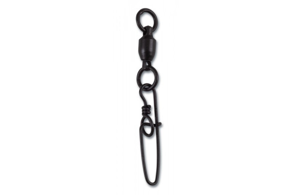 Aquantic obratlík s karabinou BB Double Insurance Swivel 4, 6 ks