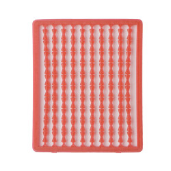 Boilie stoppers (red) 100pcs rack