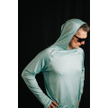 Giants fishing Funkční tričko s dlouhým rukávem UV50+Hoodie Blue
