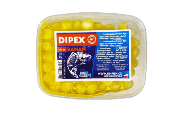 KS Fish Dipex 100 ml, banán