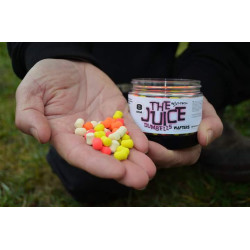 Bait-Tech plovoucí nástraha The Juice Dumbells - Pop-Ups 8 mm 100 ml