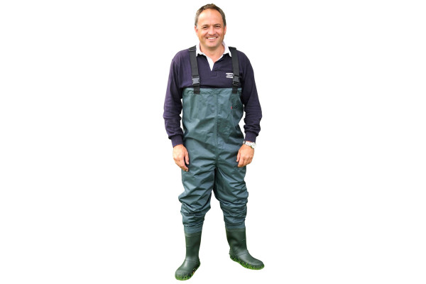 Prsačky Shakespeare Sigma Nylon PVC Chest Wader Cleated Sole vel. 12