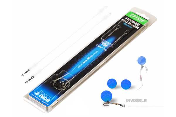 ZFISH Zatavený Návazec  Ronnie Rig Boom 18cm/30lbs