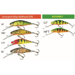 Salmo rybářské woblery BULLHEAD BD4SDR