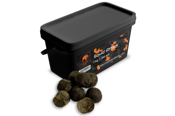 Mastodont Baits Boilies Squid Attack 1 kg 24 mm