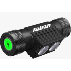 Katran Čelová dobíjecí svítilna Headlamp W/B 460 PRO modrá a bílá LED + box zdarma NEW