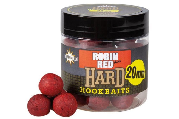 Dynamite Baits Hardened Hookbaits Robin Red 20 mm