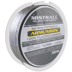 Mistrall fluorocarbon Admunson 0,14mm 30m