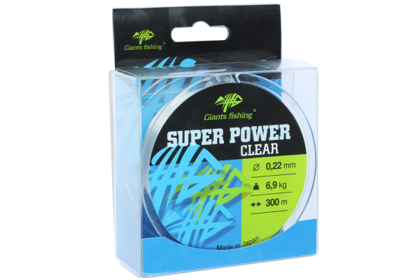 Giants fishing Vlasec Super Power Clear 300m