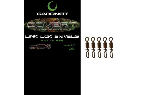 Gardner Obratlíky Covert Link Lok Swivels