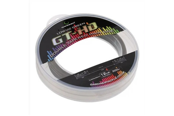 Gardner ujímaný vlasec GT-HD Tapered Main Line 15 lb 0,33 mm