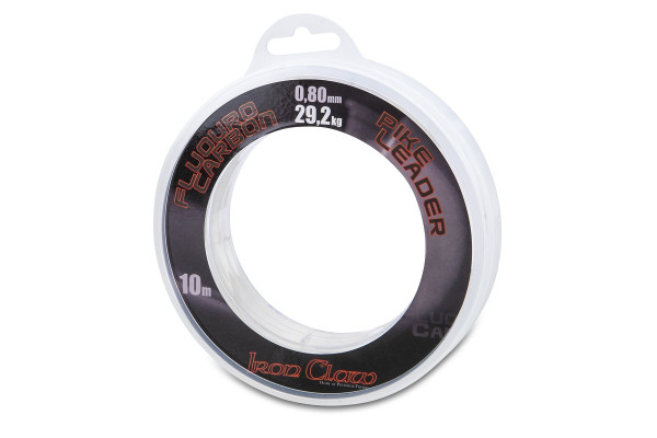 Iron Claw fluorocarbon Pike Leader 0,90 mm 10 m
