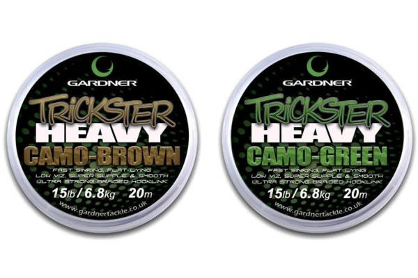 Gardner Spl. šňůra návazcová Trickster Heavy 20m/15lb