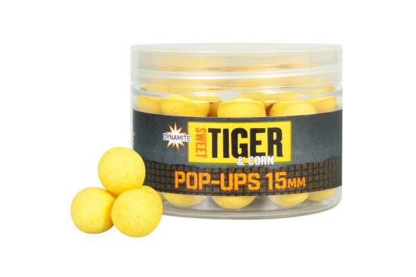 Dynamite Baits Pop-Ups Sweet Tiger&Corn 15 mm