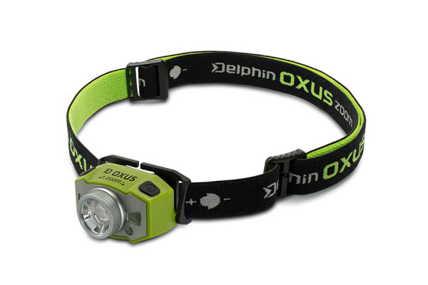 Čelová lampa Delphin OXUS Zoom