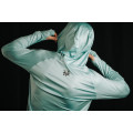 Giants fishing Funkční tričko s dlouhým rukávem UV50+Hoodie Blue