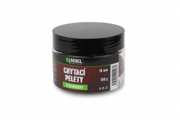 Nikl Chytací pelety Strawberry 10mm, 150g