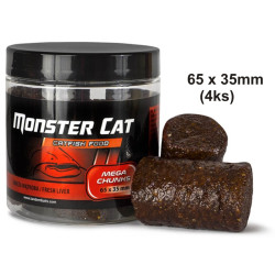 Monster Cat sumcové pelety 65x35mm 4ks