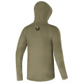 Giants fishing Funkční tričko s dlouhým rukávem UV50+Hoodie Olive Green
