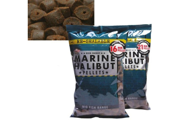 Dynamite Baits Pellets Marine Halibut Pre-Drilled 21 mm 900 g