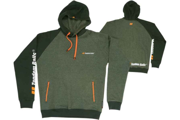 Mikina s kapucí Tandem Baits Hoodie Zip