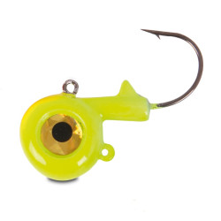 Iron Claw jigová hlava Big Eye vzor FY 25 g 3 ks
