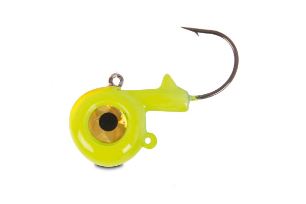 Iron Claw jigová hlava Big Eye vzor FY 25 g 3 ks