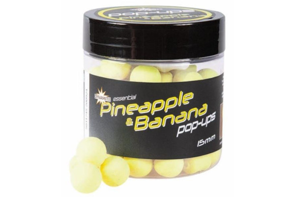 Dynamite Baits Pop-Ups Fluro Pineapple&Banana 15 mm
