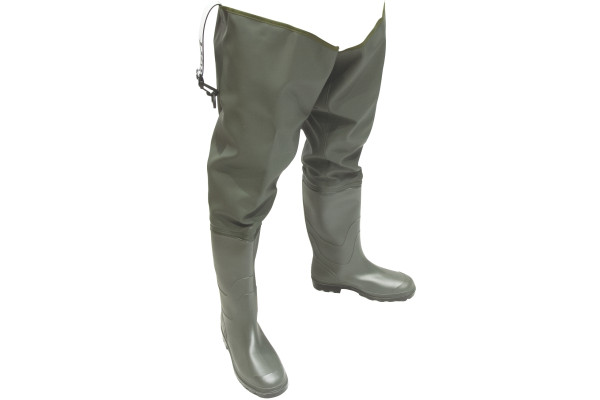 Mistrall brodící holínky PVC 44 khaki