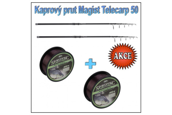 Kaprový teleskop Anaconda Magist Telecarp s 50 mm očkem Model 3,60m / 3,5lb