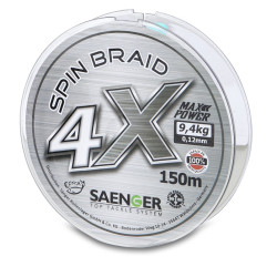 Saenger šňůra 4 X Spin Braid 150 m/ 0,14mm