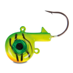 Iron Claw jigová hlava Big Eye vzor FT 21 g 3 ks