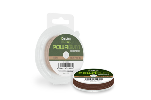 Delphin REAXE PowaGUM Absorber Hnědá
