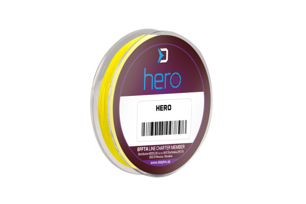 Delphin HERO 8 / fluo žlutá