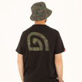 Trakker Tričko CR Logo T-shirt Black Camo - M