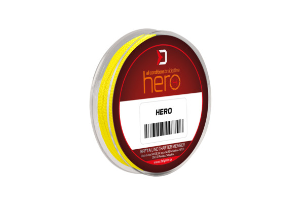 Delphin HERO 4 / fluo žlutá