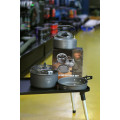 Giants fishing Akční set Sada nádobí s konvičkou + Nerezový thermo hrnek 400ml