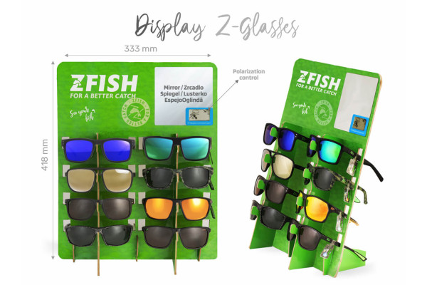 ZFISH AKČNÍ SET BRÝLÍ + PRODEJNÍ STOJÁNEK ZDARMA!
