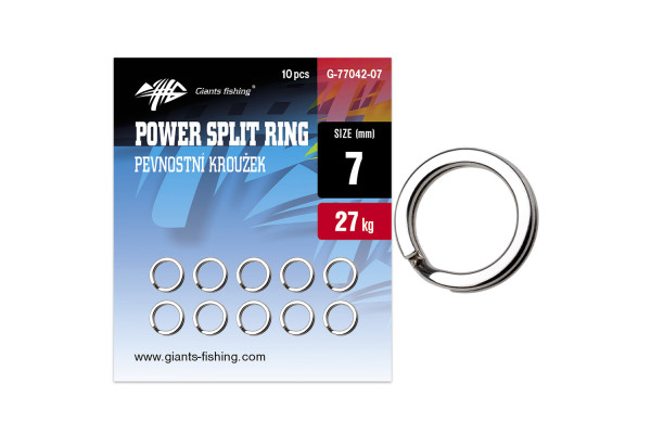 Giants fishing Pevnostní kroužek Power Split Ring 10ks