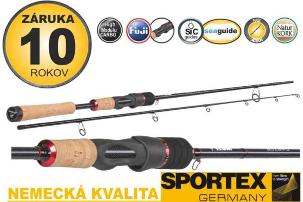 Přívlačové pruty Sportex Captor Spin 2-díl
