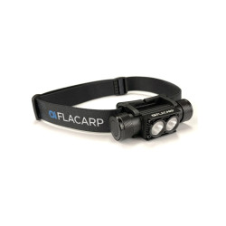 Hlásiče FLACARP - Vodotěsná nabíjecí čelovka HL3UV, bílá + UV LED