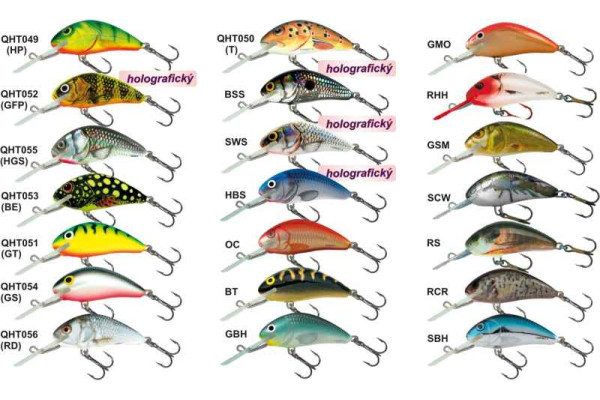 Salmo rybářské woblery Hornet H5S Salmo rybářské woblery Hornet H5S